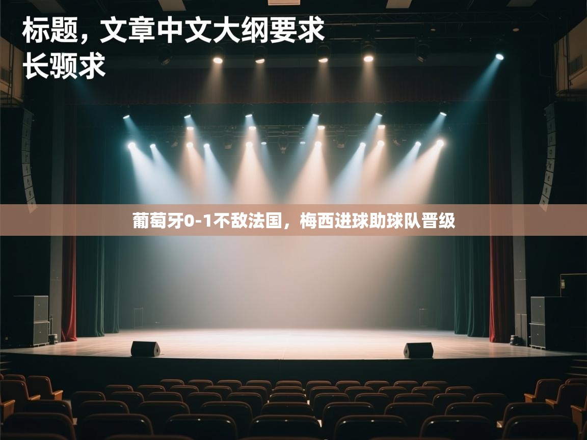 葡萄牙0-1不敌法国,梅西进球助球队晋级 第2张